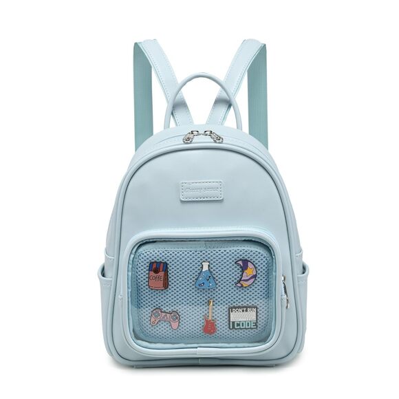 9514 Kawaii Ita Bag - Clear Window Pin Display Backpack Purse for Anime main image 6